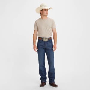 Levi's Men's Relaxed Western Fit Jeans for $20 in cart