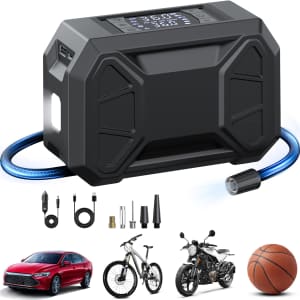 Pumptiva Portable Tire Inflator and Air Compressor for $17 Pumptiva Portable Tire Inflator and Air Compressor for $17