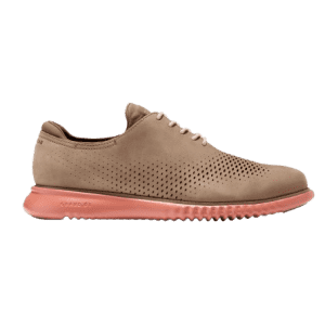 Cole Haan Men's 2.ZERØGRAND Laser Wingtip Oxfords for $100