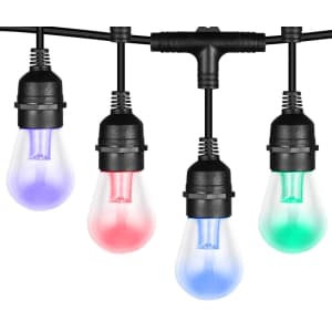Xmcosy+ 49-Foot Multicolor Outdoor LED String Lights for $48 Xmcosy+ 49-Foot Multicolor Outdoor LED String Lights for $48