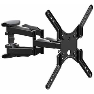 Monoprice Full-Motion Articulating TV Wall Mount for TVs 19in to 55in, Max Weight 100 lbs, for $30