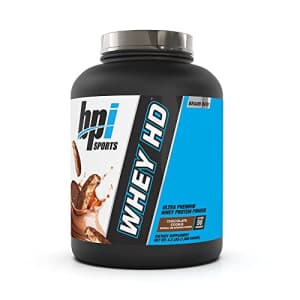 BPI Sports Whey HD Ultra Premium Protein Powder, Chocolate Cookie, 4.2 Pound for $51