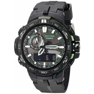 Casio Men's Pro Trek Solar Powered Analog-Digital Sport Watch for $200 Casio Men's Pro Trek Solar Powered Analog-Digital Sport Watch for $200