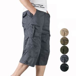 Men's Cargo Hiking Shorts for $10