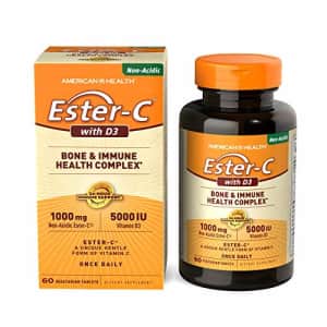 American Health Ester-C with D3 Bone & Immune Health Complex Vegetarian Tablets - 24-Hour Immune for $16 American Health Ester-C with D3 Bone & Immune Health Complex Vegetarian Tablets - 24-Hour Immune for $16