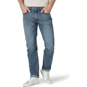 Lee Jeans Legendary Men's Athletic Tapered Leg Jeans for $19