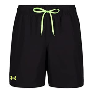 Under Armour Men's Standard Compression Lined Volley, Swim Trunks, Shorts with Drawstring Closure & for $42