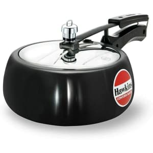 Hawkins Contura Black 3.5-Liter Hard-Anodized Pressure Cooker for $38 Hawkins Contura Black 3.5-Liter Hard-Anodized Pressure Cooker for $38