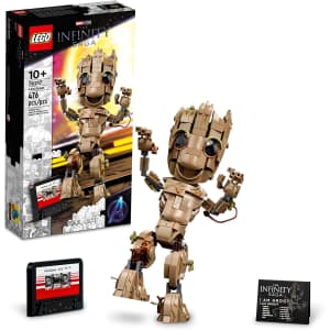 LEGO Marvel I am Groot Building Set for $43