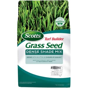 Scotts Turf Builder 7-lb. Grass Seed Dense Shade Mix for $17