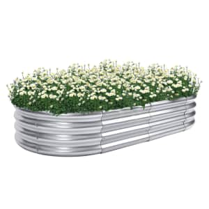 Galvanized Raised Garden Bed from $19