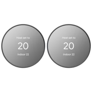 Google Nest Thermostat (2020) 2-Pack for $150 Google Nest Thermostat (2020) 2-Pack for $150