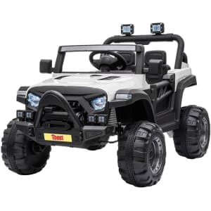 Tobbi 12V Electric Remote Control Kids Ride On Truck for $175