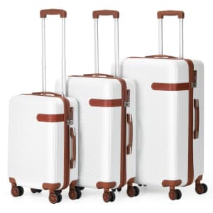 Hikolayae Sale on Hardside, Softside, and Spinner Luggage Sets at Home Depot: from $100