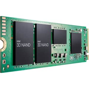 Intel 670p Series M.2 2280 1TB PCIe NVMe 3.0 x4 QLC Internal SSD for $40