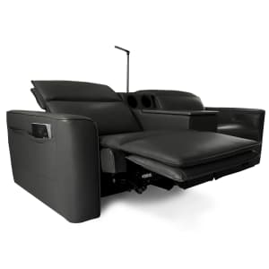 Boyel Living Top Grain Leather Power Reclining Sofa w/ Bluetooth Audio & Wireless Charger for $2,269