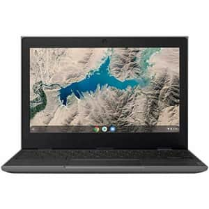 Lenovo 100E Chromebook 2ND Gen 81QB000AUS Laptop Computer, 11.6" HD (1366 X 768) Display, MediaTek for $70