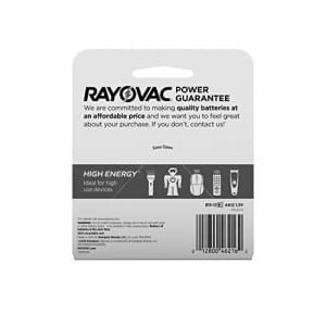 RAYOVAC AA 12-Pack HIGH ENERGY Alkaline Batteries,Blue/Sliver,No Flavor for $23
