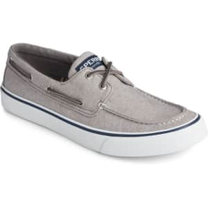 Sperry Men's Bahama II Chambray Sneaker for $34 Sperry Men's Bahama II Chambray Sneaker for $34