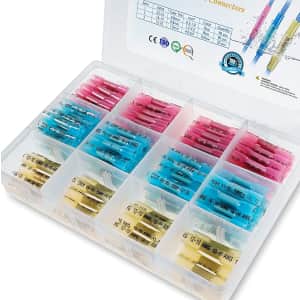 Ticonn 200-Piece Heat Shrink Connectors for $15 Ticonn 200-Piece Heat Shrink Connectors for $15