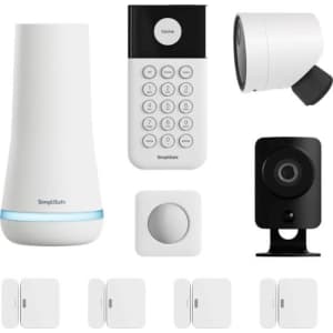 SimpliSafe Whole Home 9-Piece Security System for $199 SimpliSafe Whole Home 9-Piece Security System for $199