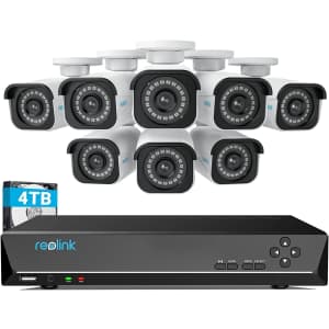 Reolink Smart 4K PoE Security Camera System for $1,000