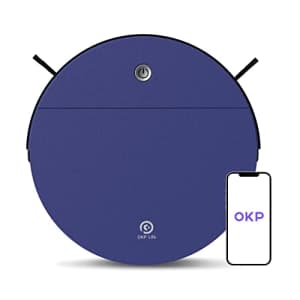 OKP 2000Pa Robot Vacuum Cleaner, Scheduled Cleaning, Small, Quiet Robot Vacuum, WiFi/APP/Alexa, for $159