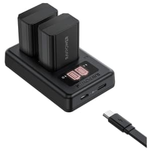 RavPower Battery Charger Set for Sony Camera for $10 RavPower Battery Charger Set for Sony Camera for $10
