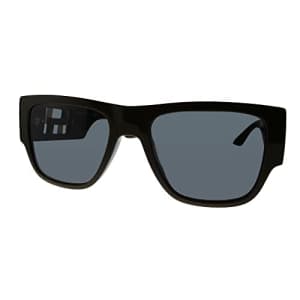 Versace VE 4403 535087 Brown Plastic Rectangle Sunglasses Grey Lens for $169