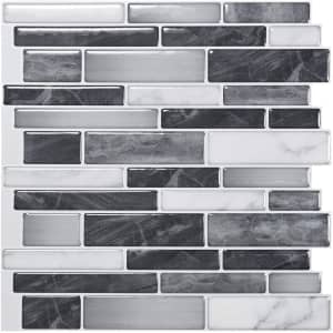 Art3d Self-Adhesive Vinyl Backsplash Tile 10-Pack for $30