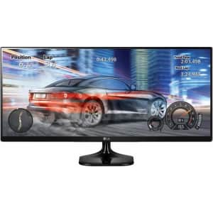 LG 25" UltraWide 1080p IPS Monitor for $130 LG 25" UltraWide 1080p IPS Monitor for $130