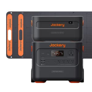 Jackery Explorer 2000 Plus and 1X PackPlus E2000 Plus Portable Power Station + 2 200W Solar Panels: $2,499 Jackery Explorer 2000 Plus and 1X PackPlus E2000 Plus Portable Power Station + 2 200W Solar Panels: $2,499