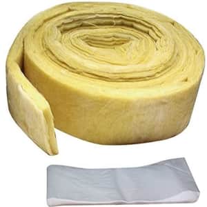 M-D Building Products 3" x 25-Ft. Fiberglass Pipe Wrap for $3
