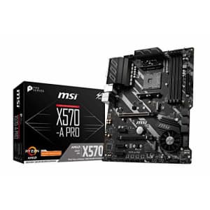 MSI Pro AMD X570 AM4 ATX DDR4-SDRAM Motherboard for $260