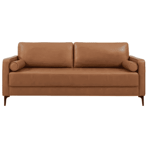 StyleWell Goodwin Mid-Century Modern Sofa w/ Throw Pillows for $349