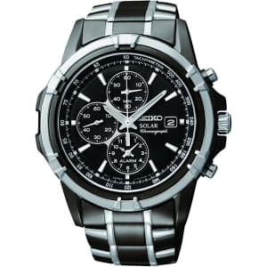 Seiko Men's Stainless Steel Solar Watch for $319
