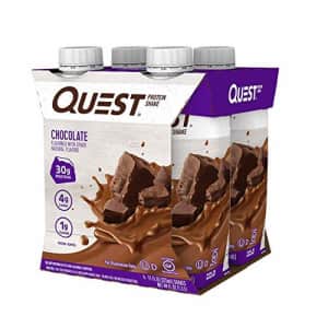 Quest Nutrition Ready to Drink Chocolate Protein Shake, High Protein, Low Carb, Gluten Free, Keto for $23