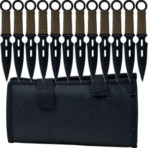 Whetstone Cutlery S-Force Kunai Throwing Knives 12-Piece Set for $18