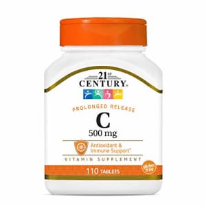 21st Century C 500 mg Prolonged Release Tablets, 110 Count (21190) for $8