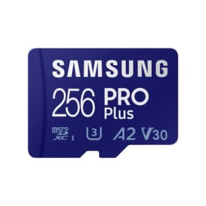 Samsung 256GB PRO Plus MicroSD Card (2021), Read & Write Speeds Up to 160MB/s & 120MB/s, Compatible for $30