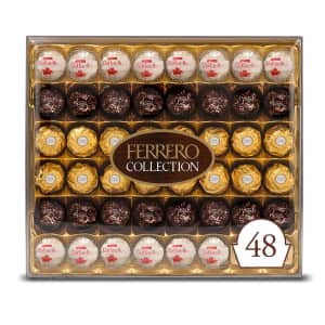 Ferrero Rocher Ferrero Chocolate Collection 48-Piece Box for $17