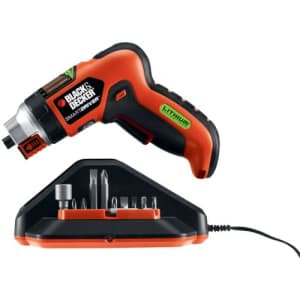 Black + Decker Black & Decker Li4000 Lithium Screwdriver With Screw Holder for $80 Black + Decker Black & Decker Li4000 Lithium Screwdriver With Screw Holder for $80