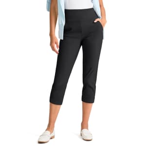 Rammus Women's High Waist Capri Pants for $17 Rammus Women's High Waist Capri Pants for $17