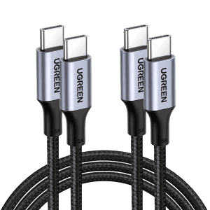 Ugreen 3.3-Foot USB-C Cable 2-Pack for $12