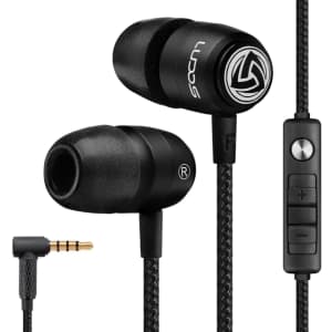 Ludos Clamor 2 Pro Wired Earbuds with Microphone for $20