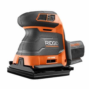 Ridgid 18-Volt OCTANE Cordless Brushless 3-Speed 1/4 Sheet Sander - Bare Tool, R86064B, (Bulk for $91