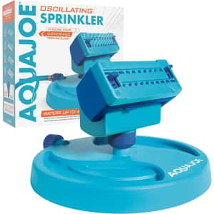 Aqua Joe Mini Gear-Driven Oscillating Sprinkler for $16