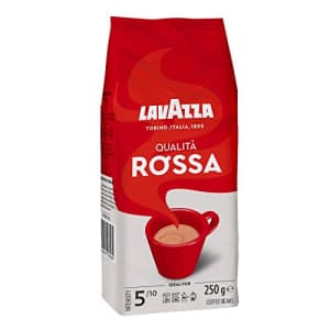 Lavazza Qualita Rossa Medium Roast Full-bodied & Rich Flavour Coffee Beans 250g for $14