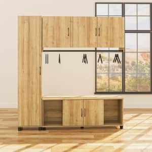 Wayfair Basics Brenneman 3-Piece Mudroom System for $430 Wayfair Basics Brenneman 3-Piece Mudroom System for $430