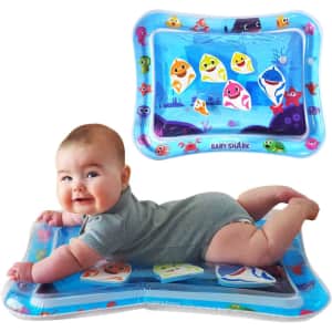 WowWee Baby Shark Tummy Time Water Filled Play Mat for $13